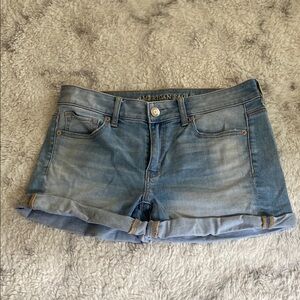 American Eagle Outfitters Light Wash Denim Shorts